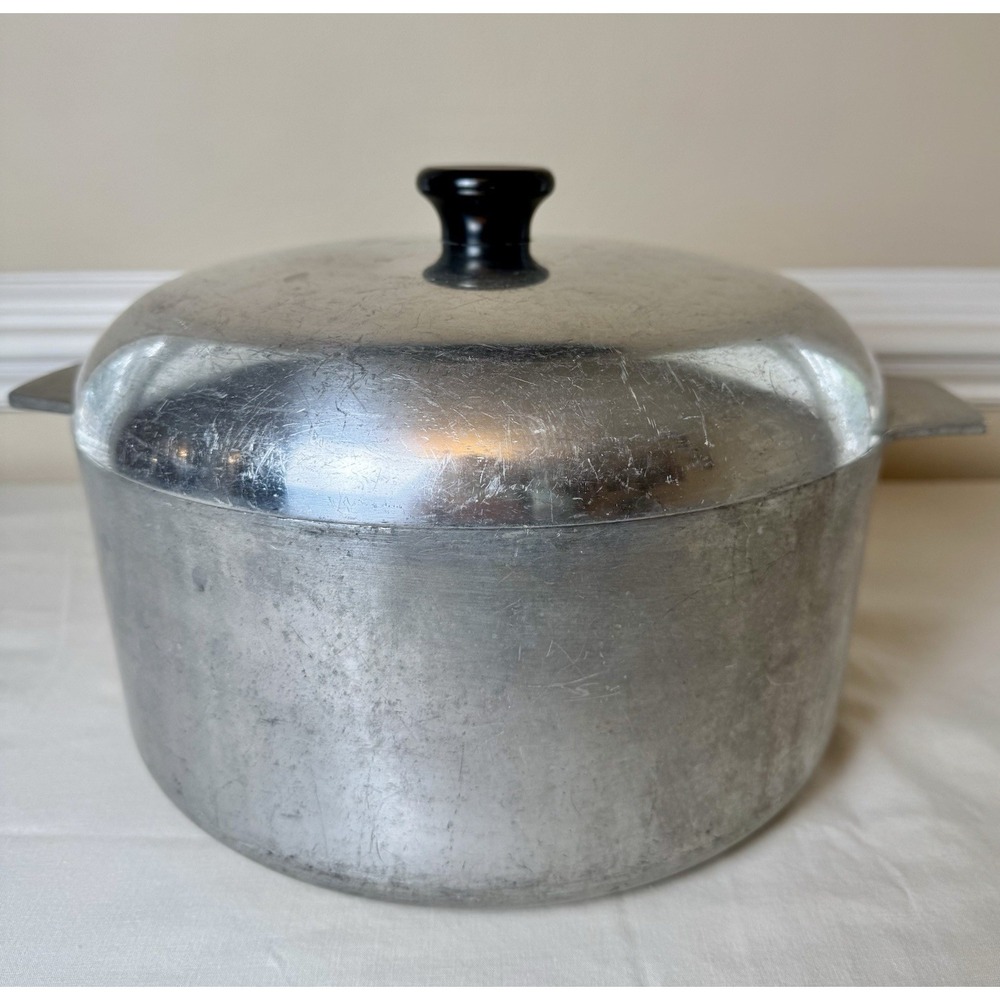 Vintage Forever Cookware 5 Quart Dutch Oven Cast Aluminum Magnalite Style Retro